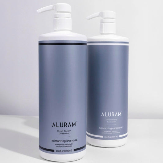 ALURAM coconut water shampoo lather close-up shows rich foam for gentle cleansing