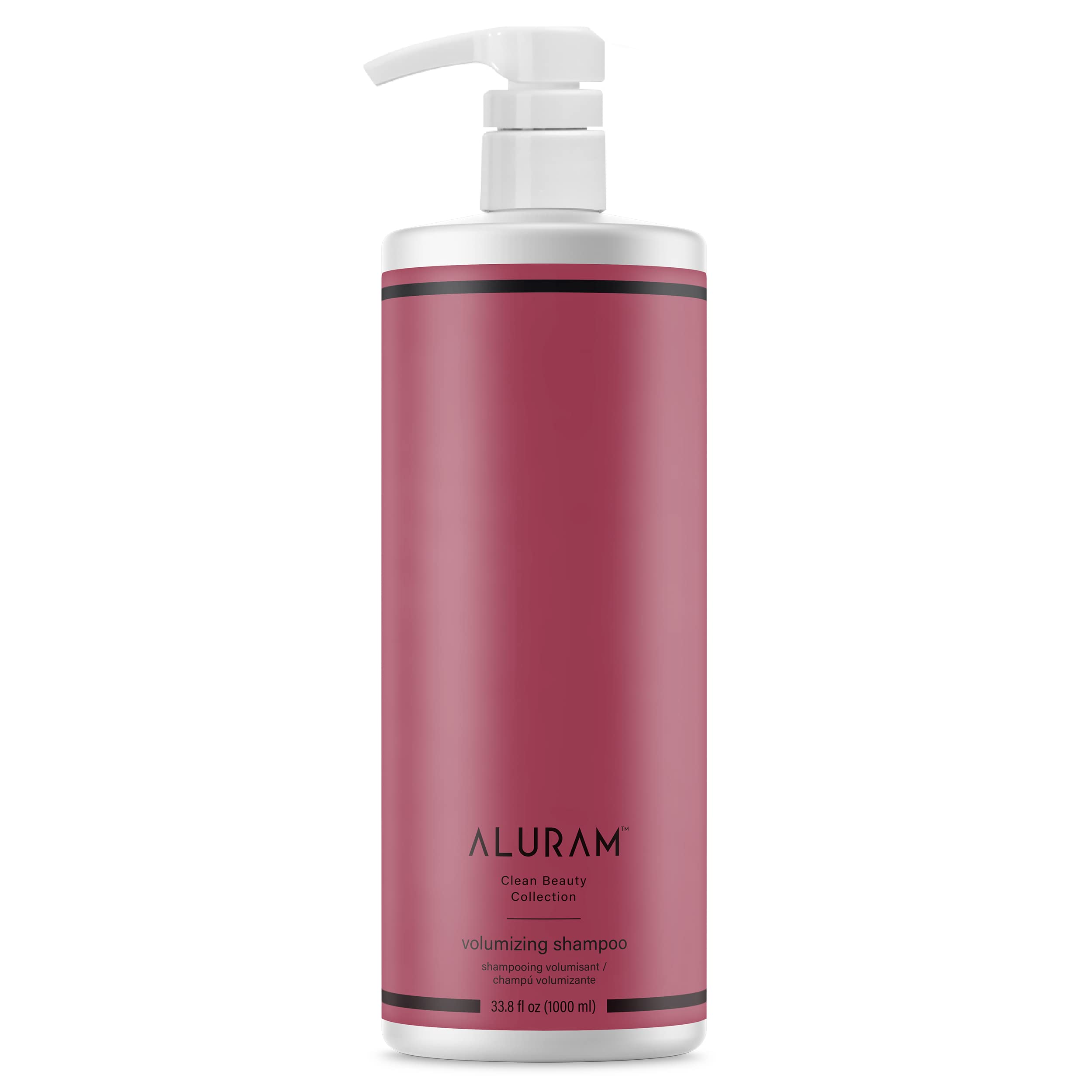 ALURAM Volumizing Shampoo bottle with lightweight lift for fine hair.
