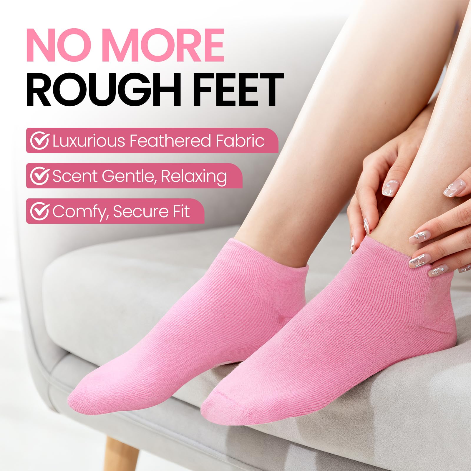 ALUROICE silicone socks trapping moisture for enhanced absorption