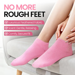 ALUROICE silicone socks trapping moisture for enhanced absorption