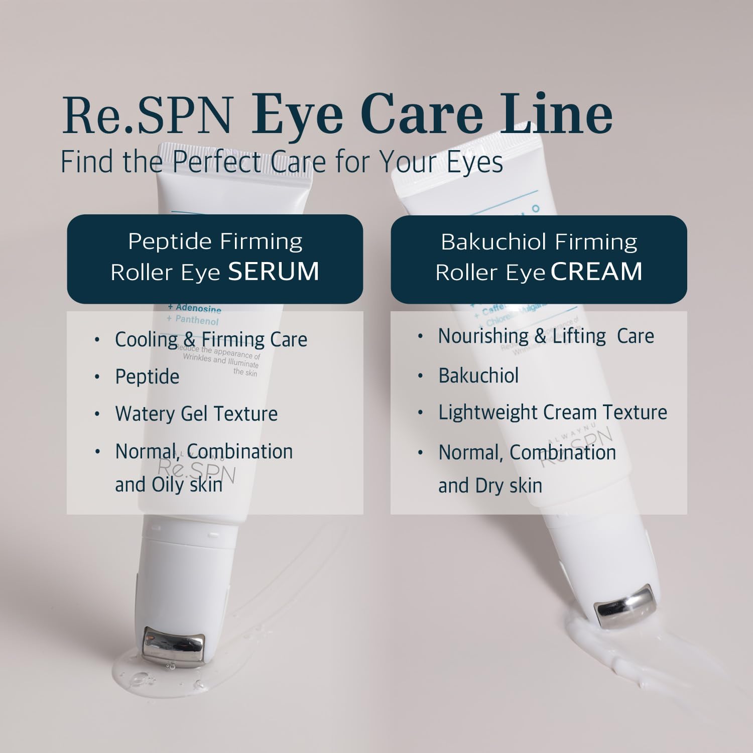 AlwayNu Re.SPN-application-gesture demonstrates easy, soothing eye use.