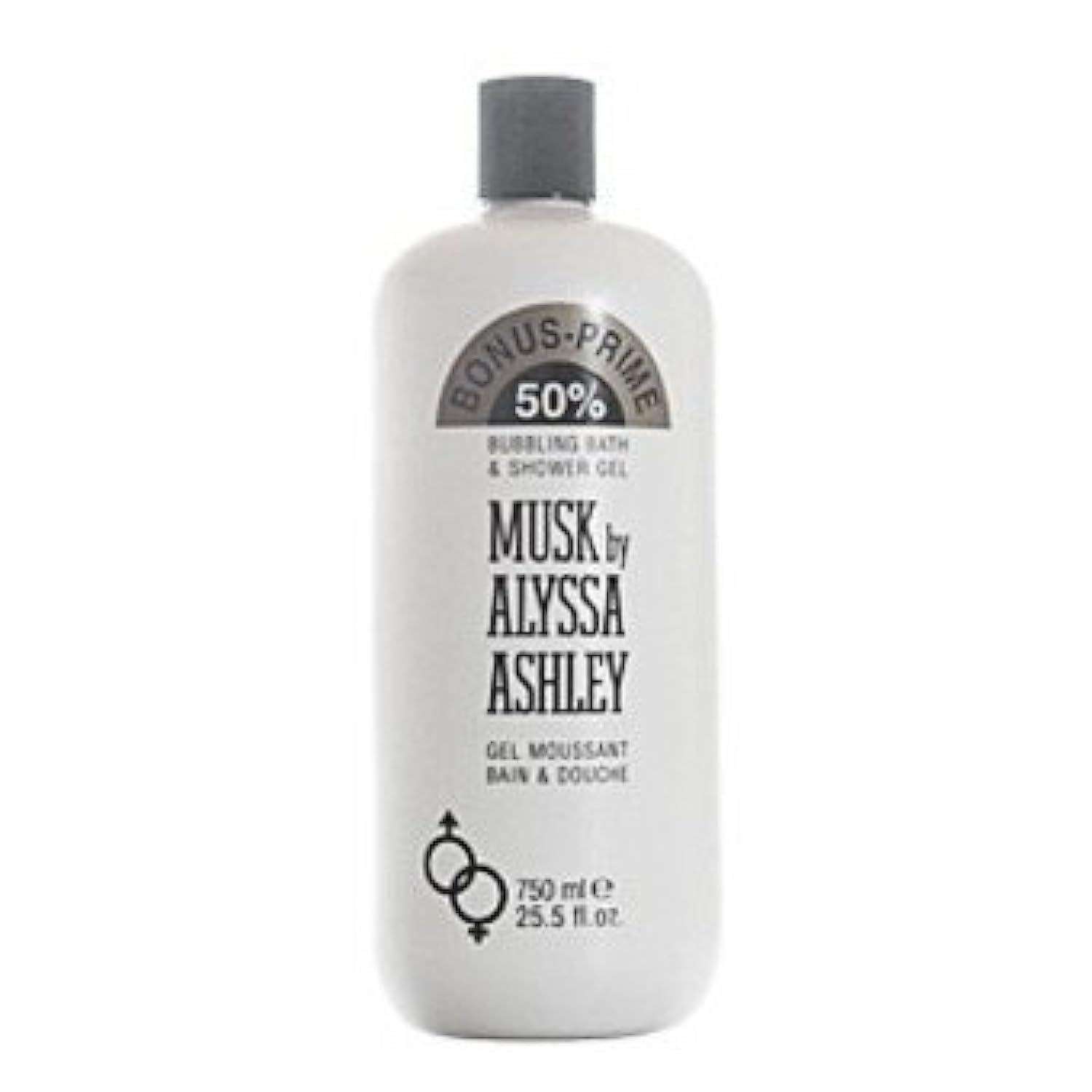 Alyssa Ashley Musk lotion bottle pouring for daily skin hydration.