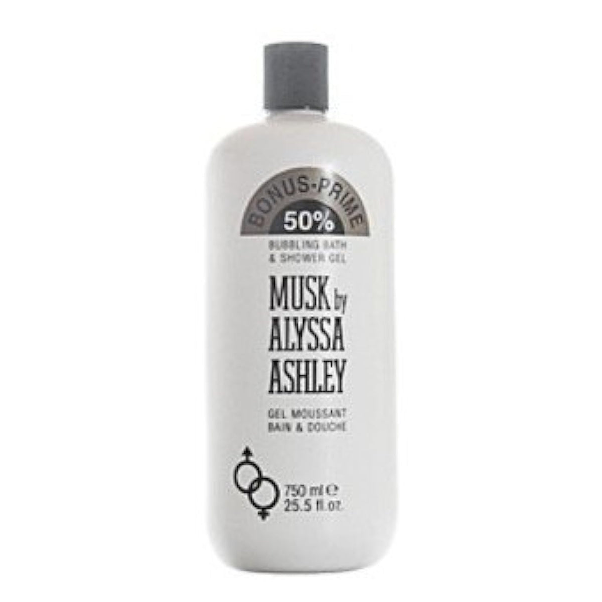 Alyssa Ashley Musk lotion bottle pouring for daily skin hydration.