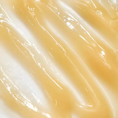 Amala peptide mask texture close-up highlighting creamy jelly consistency for easy application