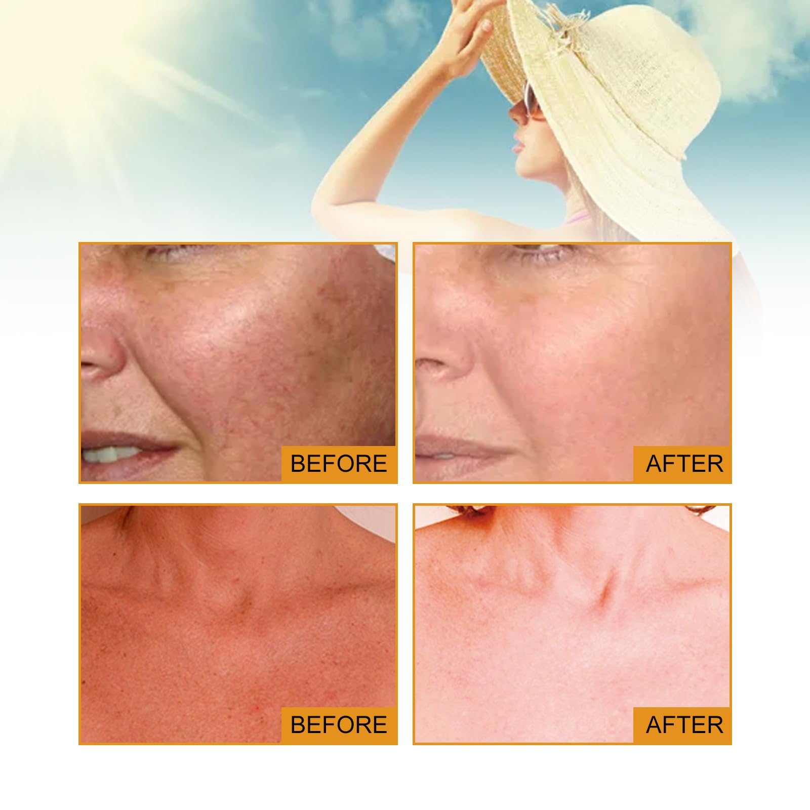 AMALIA Universal Tinted Moisturizer on face shows buildable coverage for daily routines.