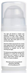 Amara Beauty Eye Cream Gel hyaluronic acid close-up highlighting hydration.