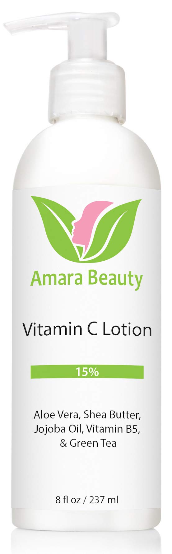 Amara Beauty lotion texture close-up shows lightweight, quick-absorbing formula