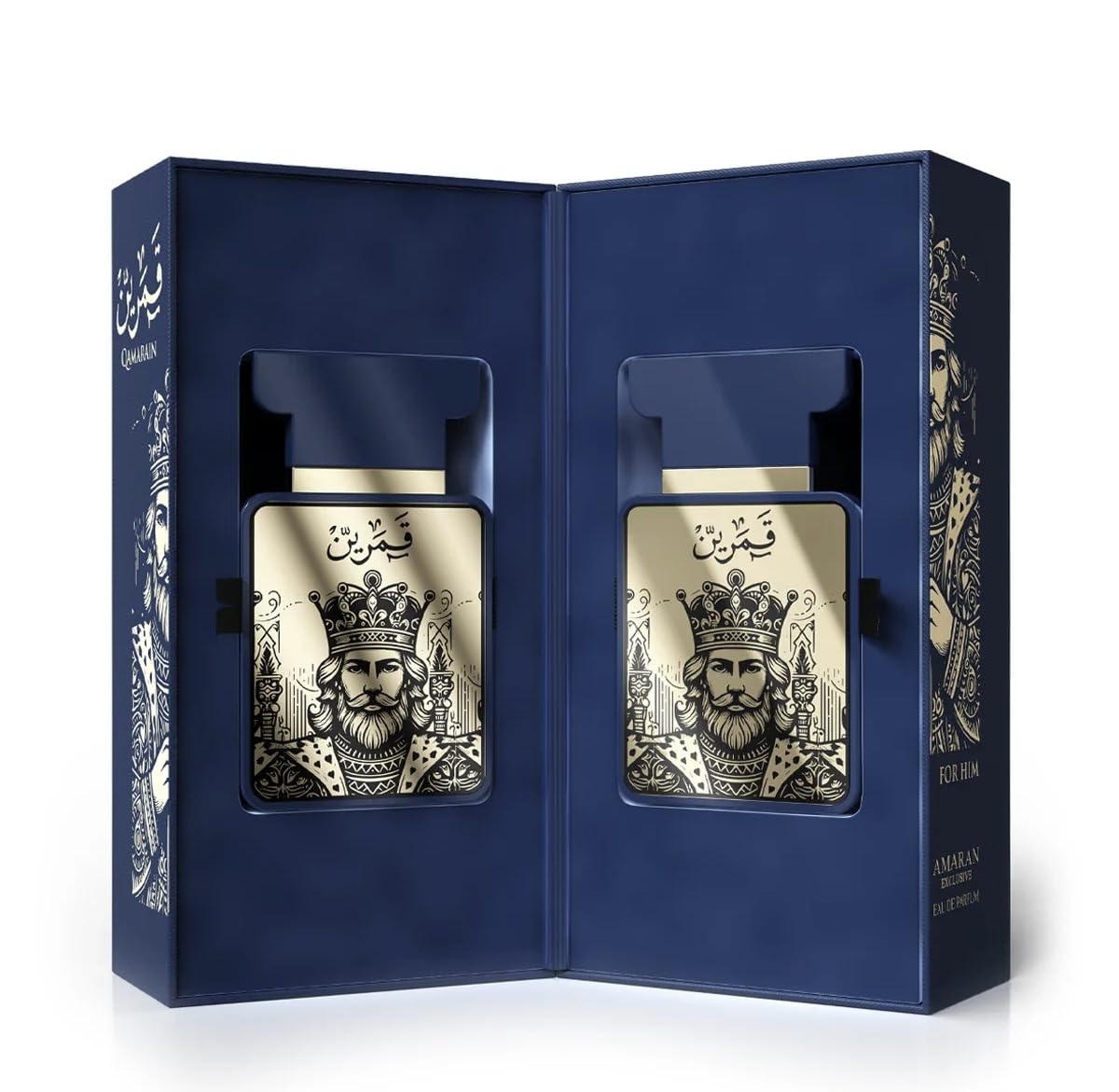 AMARAN PARFUMS Amaran Qamarain for Him opening notes, bright citrus for energetic entrances.
