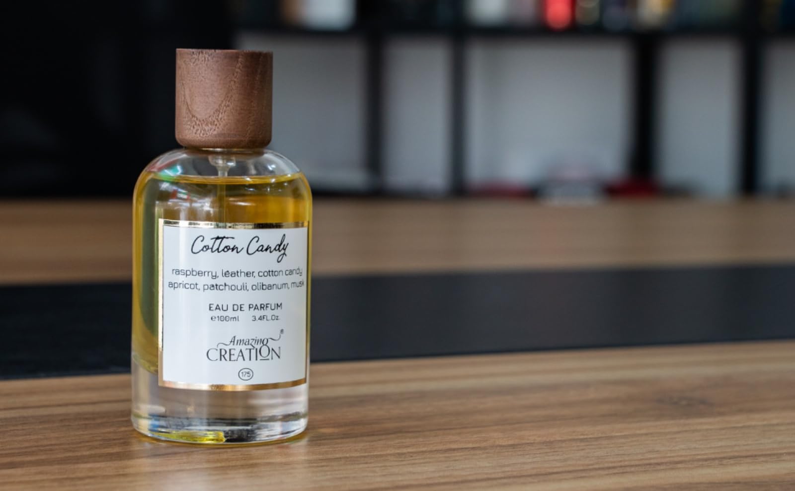 Amazing Creation Cotton Candy EDP spray delivers a smooth, lasting mist.