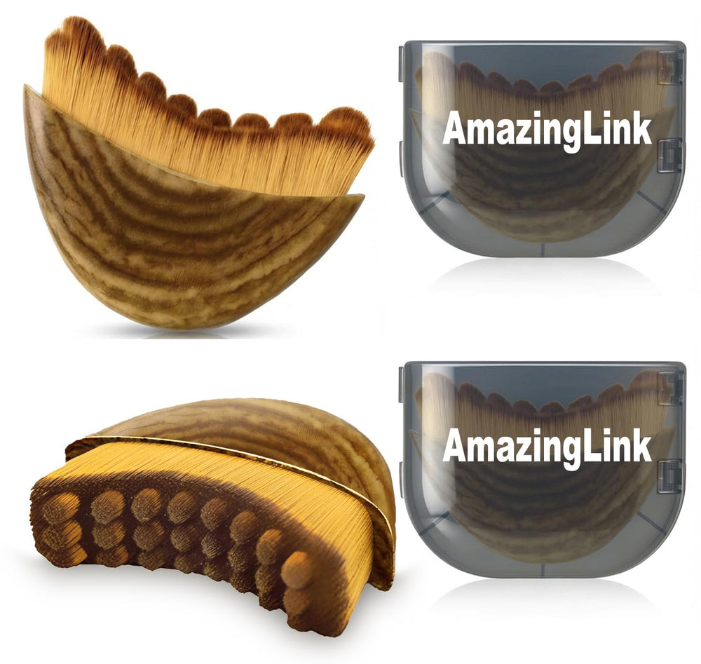 AmazingLink lymphatic contour brush 2-pack for sculpted contours and refreshed glow.