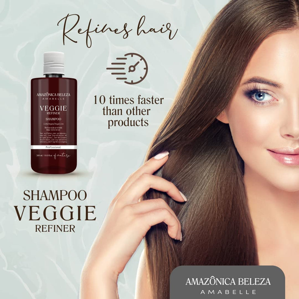AMAZONICA BELEZA AMABELLE 10oz bottle on shelf for everyday care.