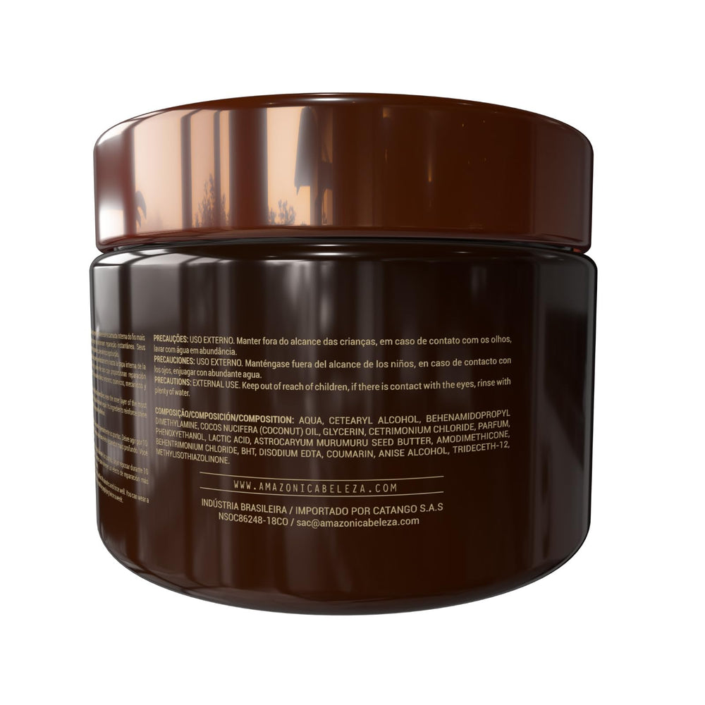 AMAZÓNICA BELEZA Amabelle coconut mask in routine setup implies long-lasting care