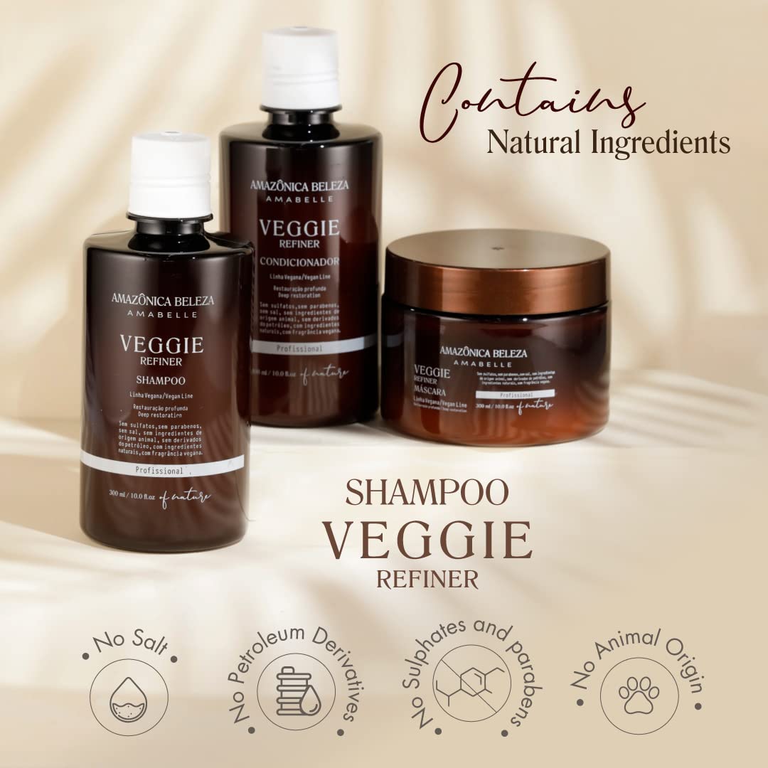 AMAZONICA BELEZA AMABELLE natural ingredients label highlights clean formulation.