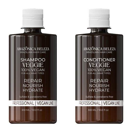 AMAZONICA BELEZA AMABELLE vegan shampoo bottle for clean balanced hair.