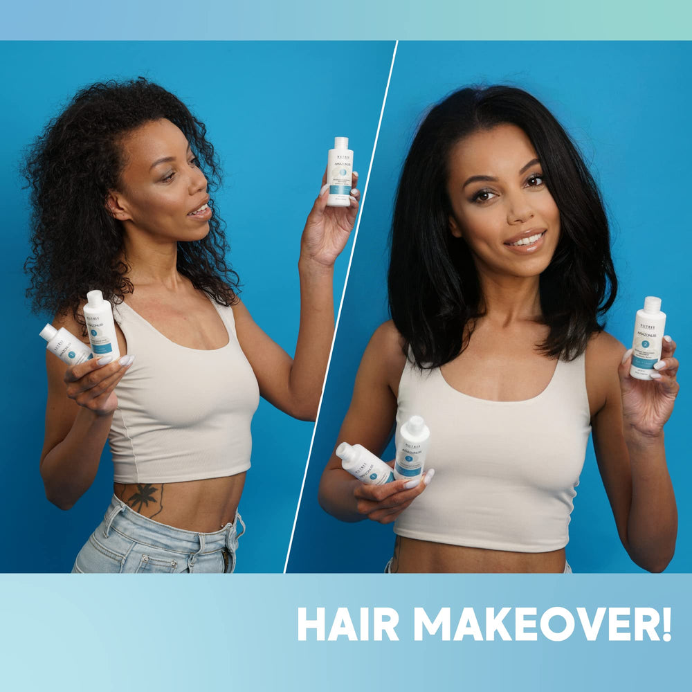 Amazonliss aftercare conditioner bottle supports lasting shine