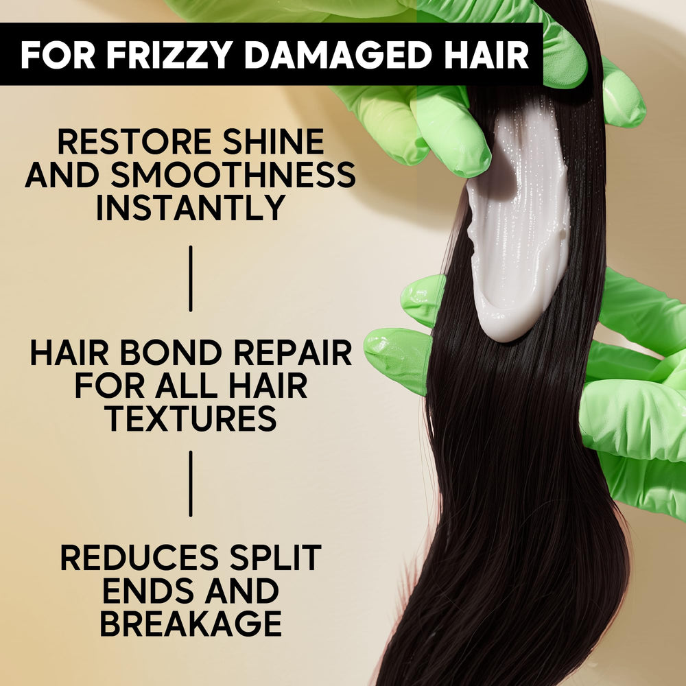 Amazonliss Bondox almond oil enrichment nourishes damaged hair