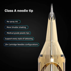 Ambition cartridge shell translucent material for visible ink flow