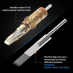 Ambition cartridges compatible with standard grips for easy setup