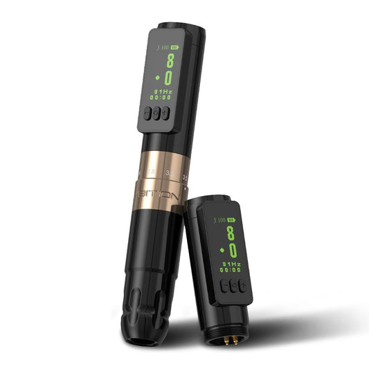 Ambition Sally PMM front view showing lightweight aluminum body for comfortable use.