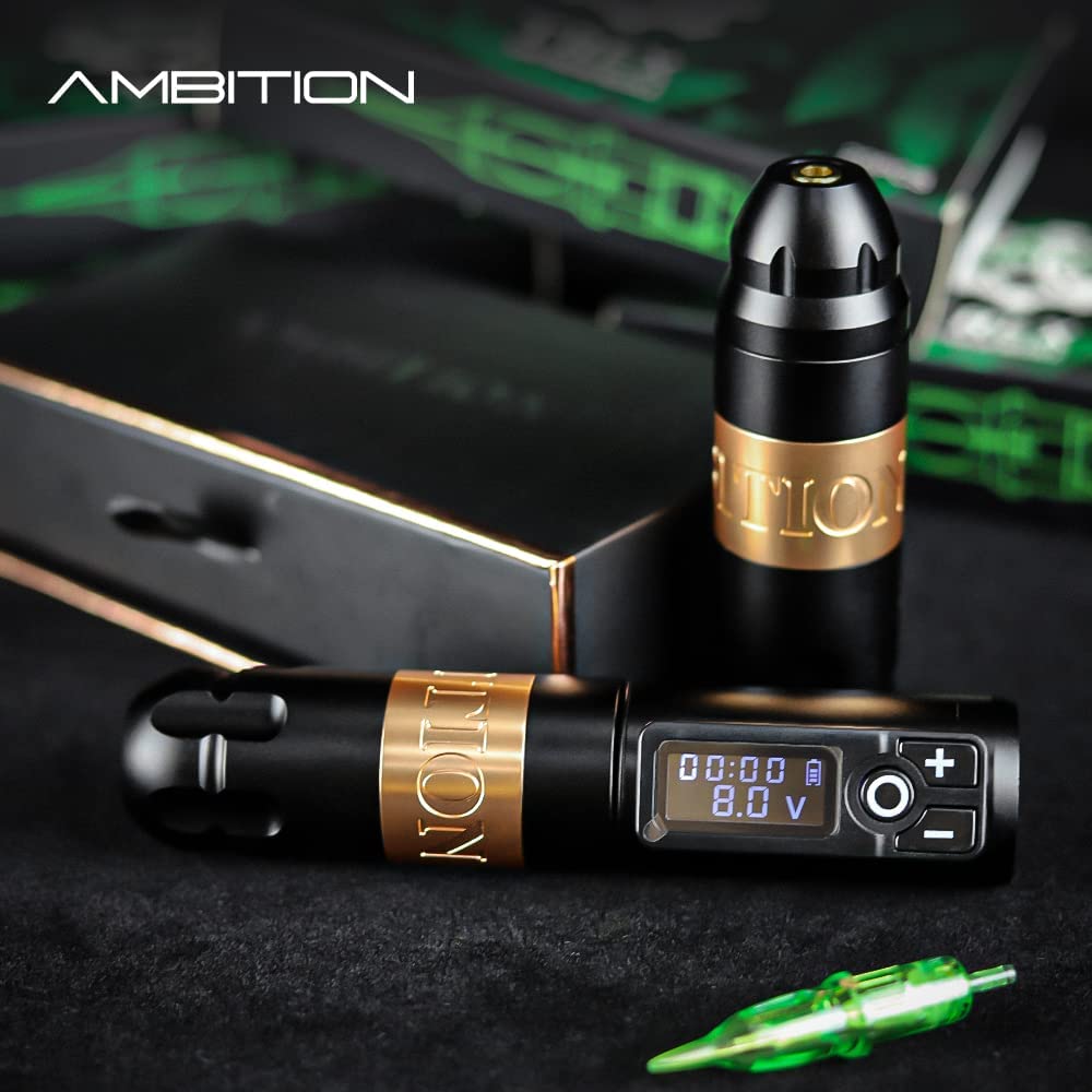 Ambition Soldier packaged with accessories for pros and beginners.