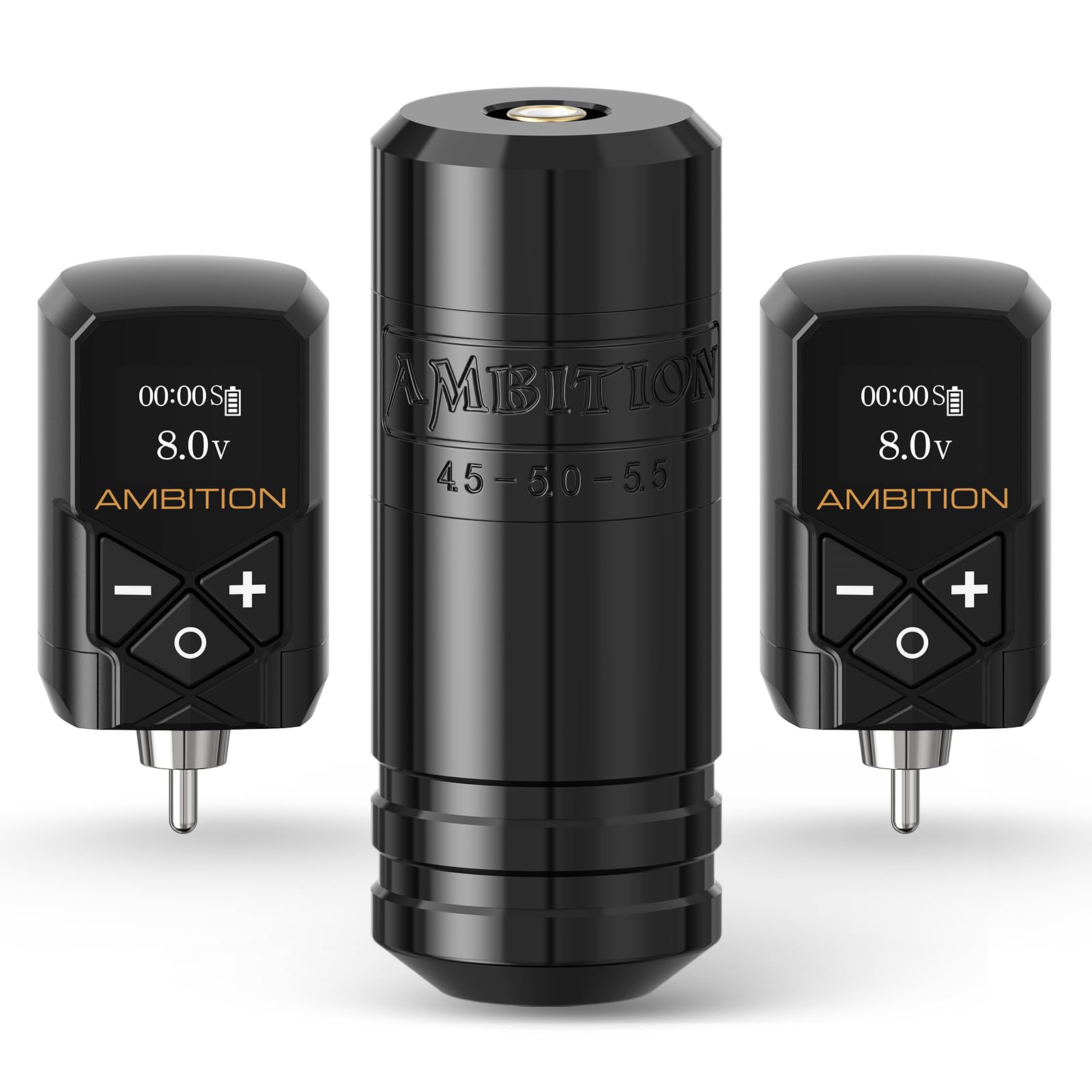 Ambition Torped 36mm tattoo pen with ergonomic grip for precise control during long sessions.