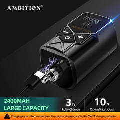 Ambition Torped brushless motor delivers quiet, durable performance.