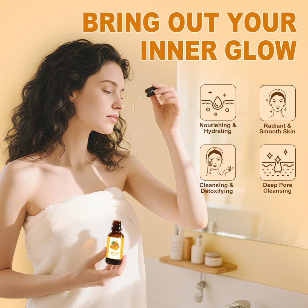Amdele Turmeric Wash Care 4-piece set showcased for complete routine.