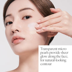 AmeliSeoul Baked Powder 003 Milky Violet, universal blend complements diverse tones with seamless finish.