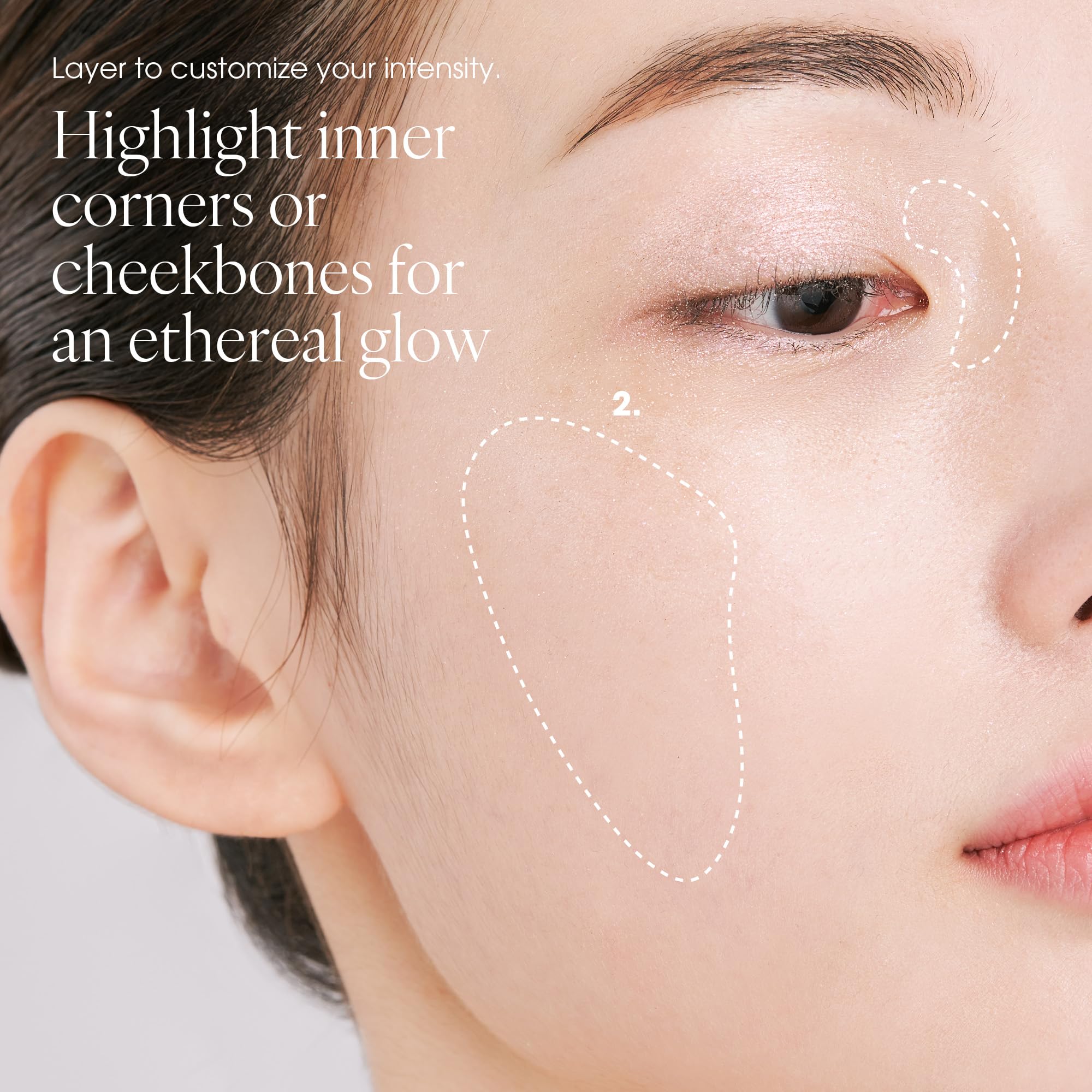 AmeliSeoul Sparkle Spot 515 finish adds luminous accent to eyes or cheeks.