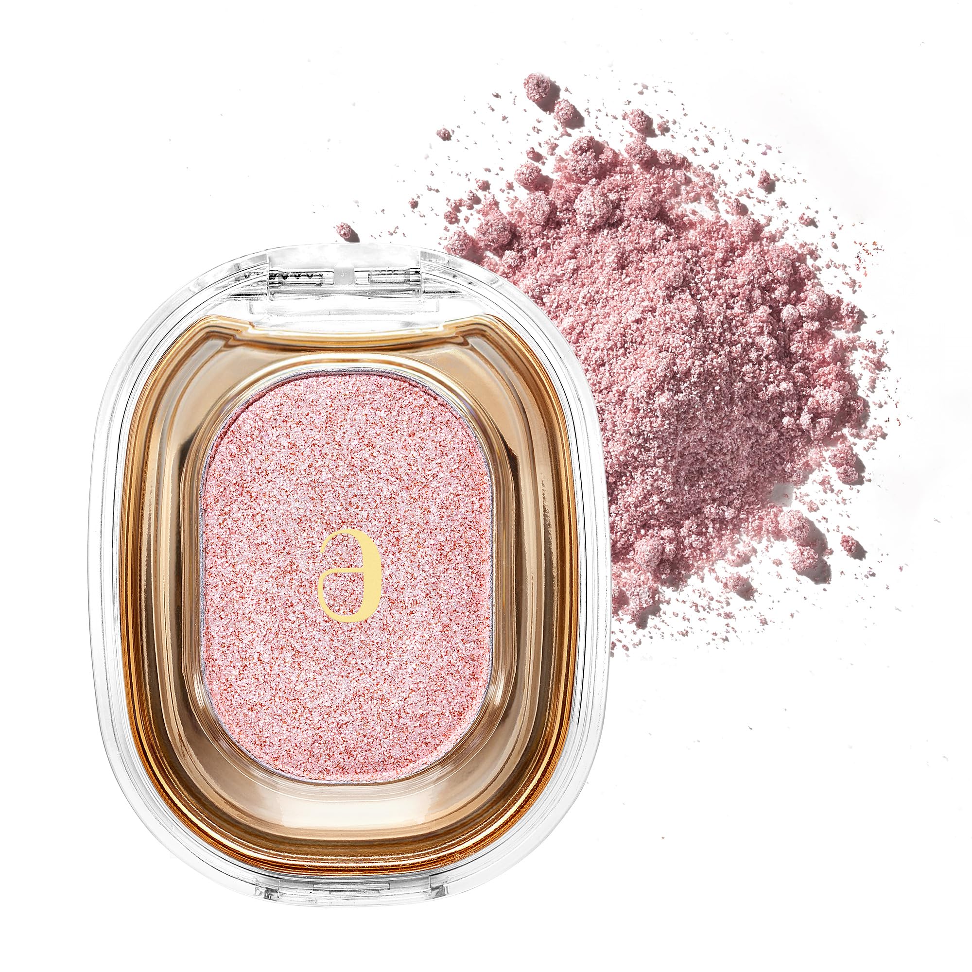AmeliSeoul Sparkle Spot 515 compact showcases high-shine pink glitter finish.