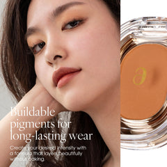 AmeliSeoul STEP BASIC 240 Pumpkin Orange blended look demonstrates effortless gradient and depth.
