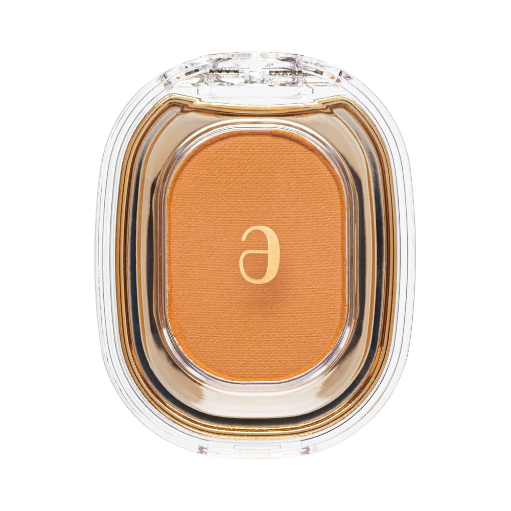 AmeliSeoul STEP BASIC 240 Pumpkin Orange eyeshadow swatch delivers rich pigment for bold color.