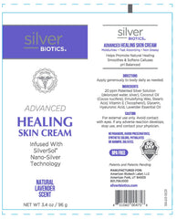 American Biotech Labs Silver Biotics lotion ingredients include Hyaluronic Acid