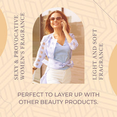 American Collection perfume in a refined evening moment for special occasions.