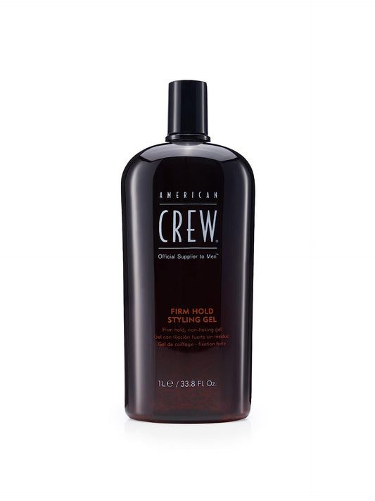 American Crew Hair Gel moisture-rich formula provides defined, glossy finish.