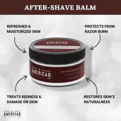 Wooden-cap bottle exudes classic, masculine grooming appeal.