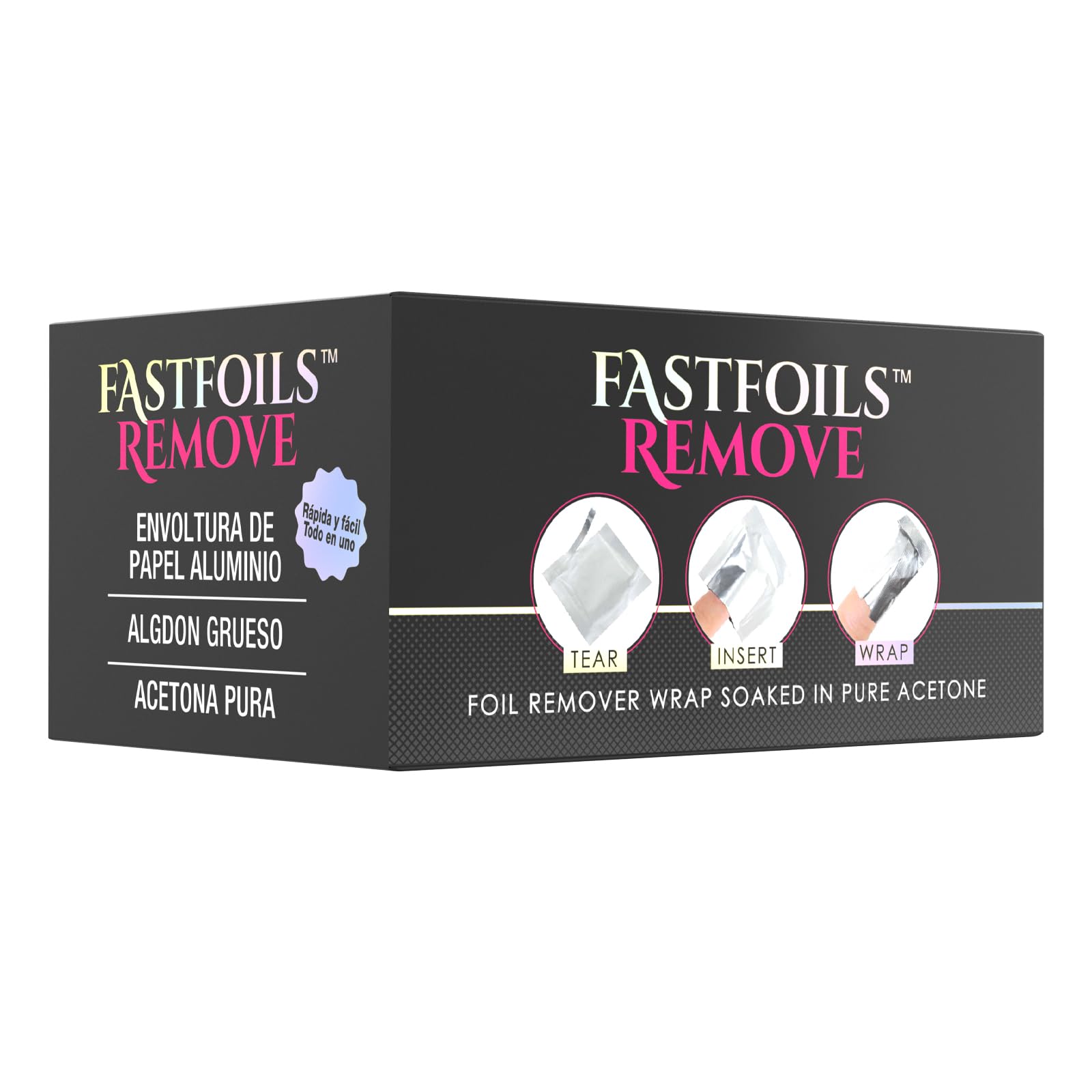 Americanails FastFoils 100 ct kit with premium removal components.