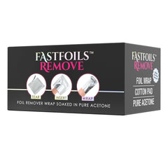 Americanails FastFoils all-in-one kit highlights foil, pad, and acetone.