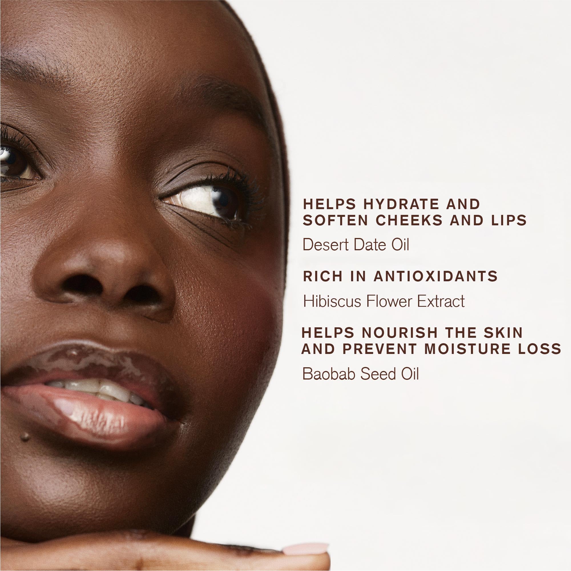 AMI COLÉ Desert Date Multistick Pink Sel cheek blend for natural flush