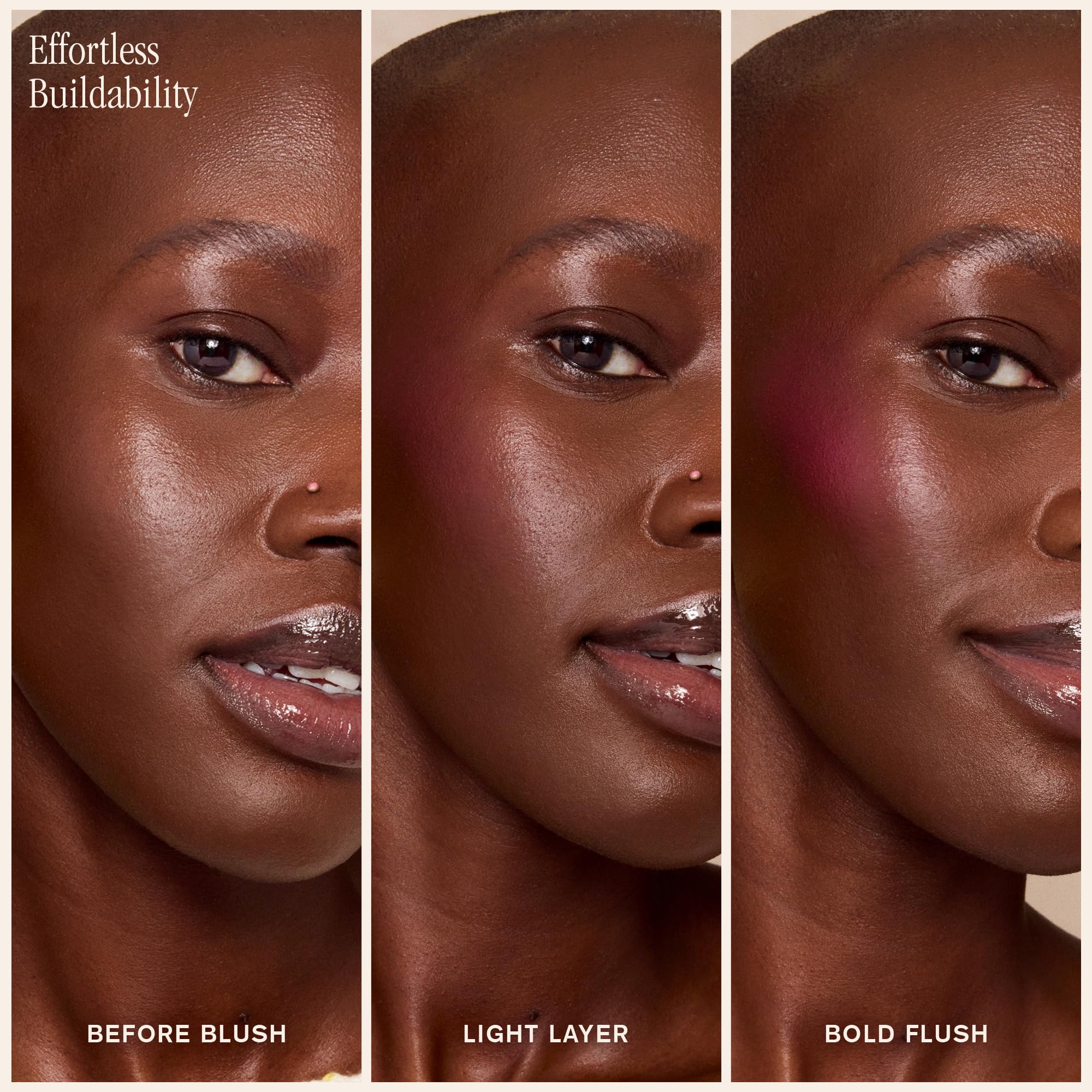 Lip swirl with Desert Date Multistick Pink Sel for effortless color on the go