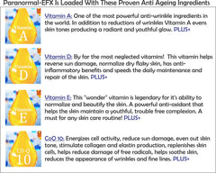 AminoGenesis ParanormalEFX application on hand demonstrating dropper ready routine for daily nourishment