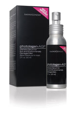 AminoGenesis Photolagen-AGF full-strength bottle delivering deep hydration to sun-damaged skin.