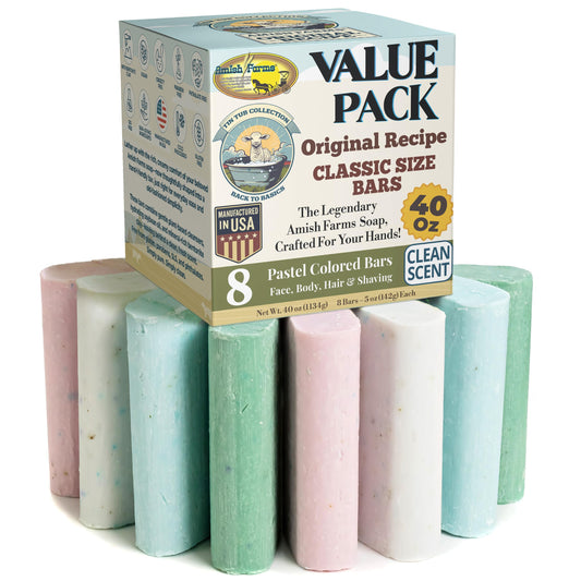 Hand-friendly bar design from Amish Farms supports a comfortable grip during use.
