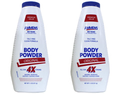 Ammens Body Powder Original bottle provides all-day deodorant protection.