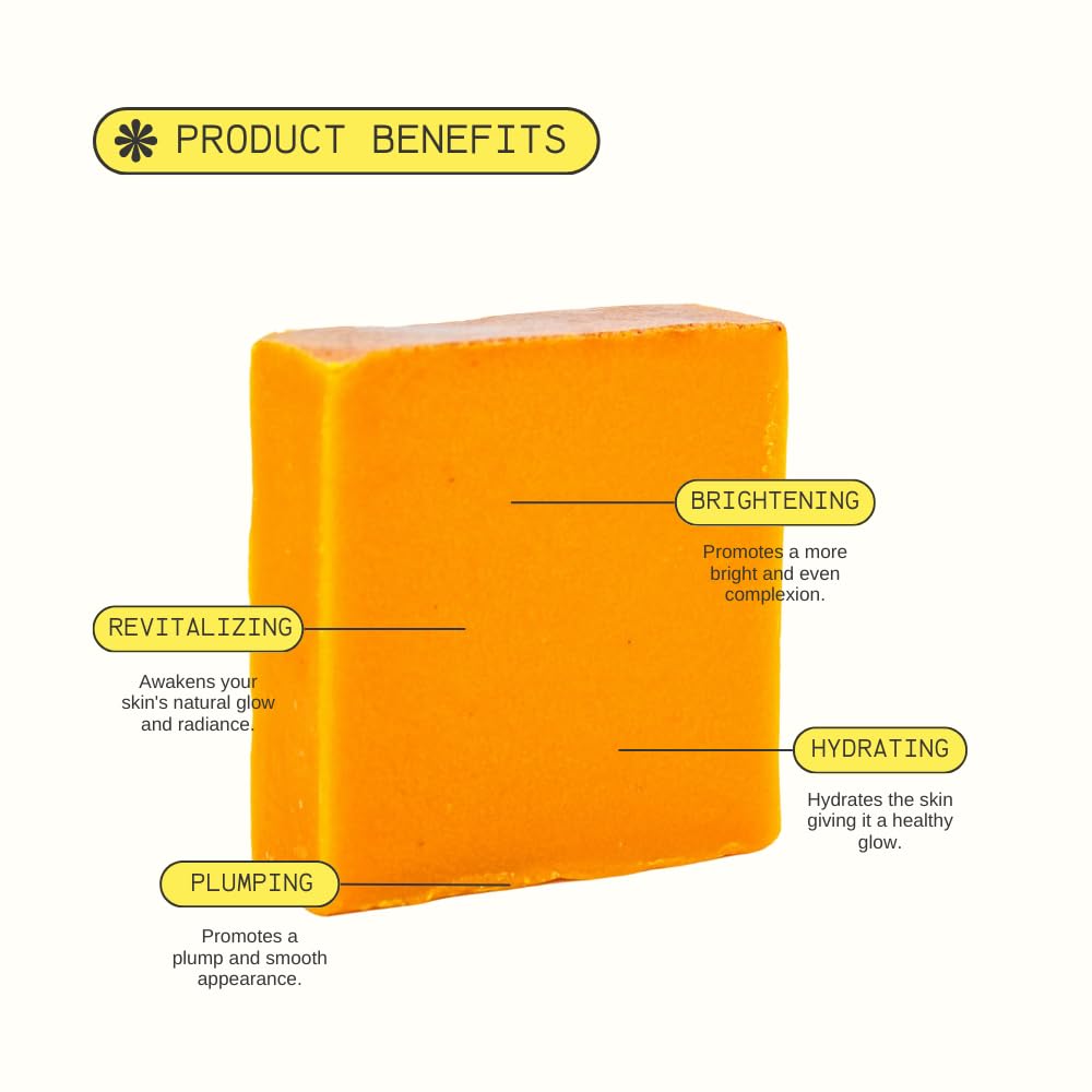 Lavender oil scent on Ammoya Naturals turmeric soap.