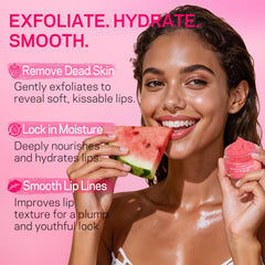 AMOADO Sugar Lip Scrub smoothing rough lip texture over time.