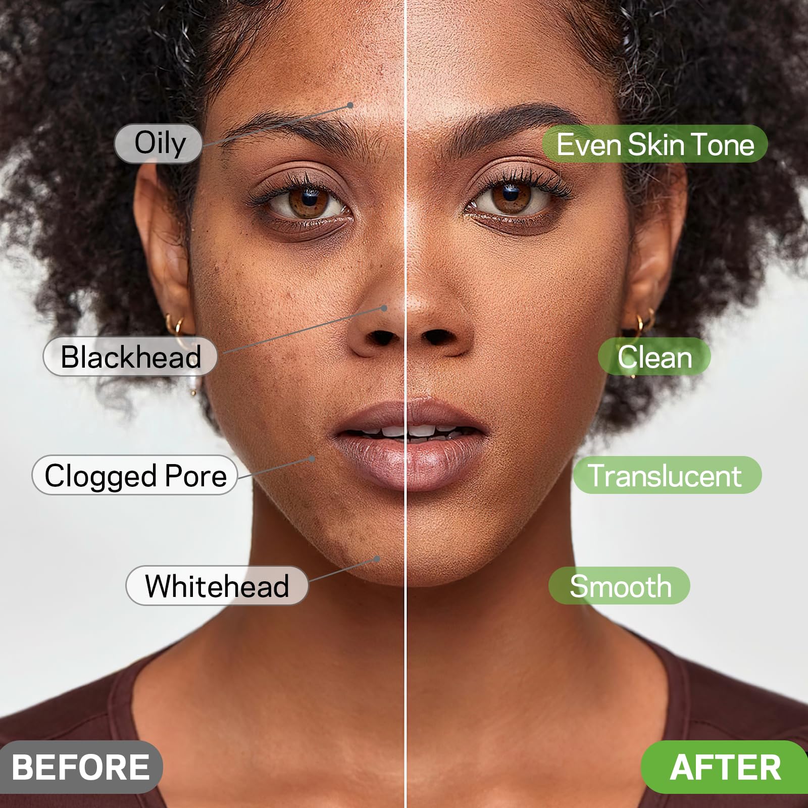 AMOADO soft application brush ensures clean, even spreading.
