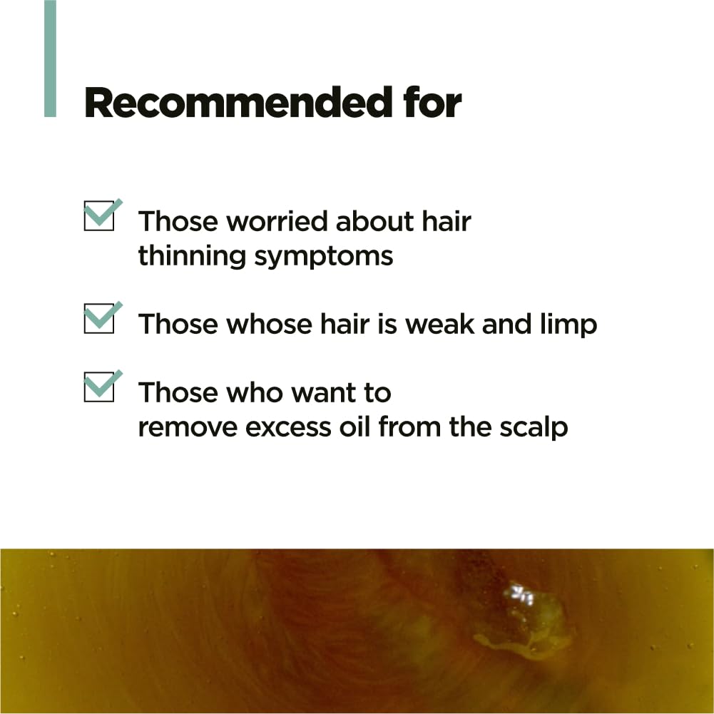 AMOS PROFESSIONAL bottle conveys salon-grade care for thinning hair.