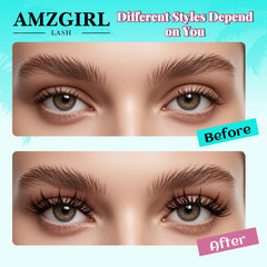 AMZGIRL applied fairy clusters closeup demonstrating spiky definition