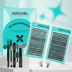AMZGIRL LASH Packaging designed for beginners and home use
